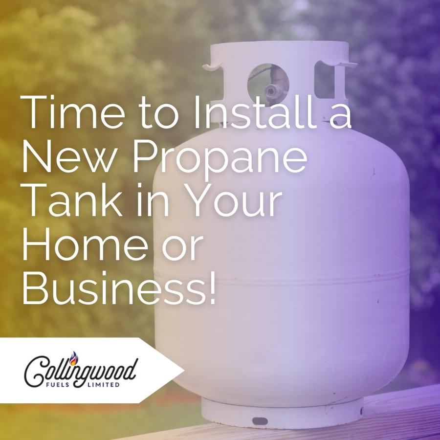 Now is the Time to Install a New Propane Tank in Your Home or Business